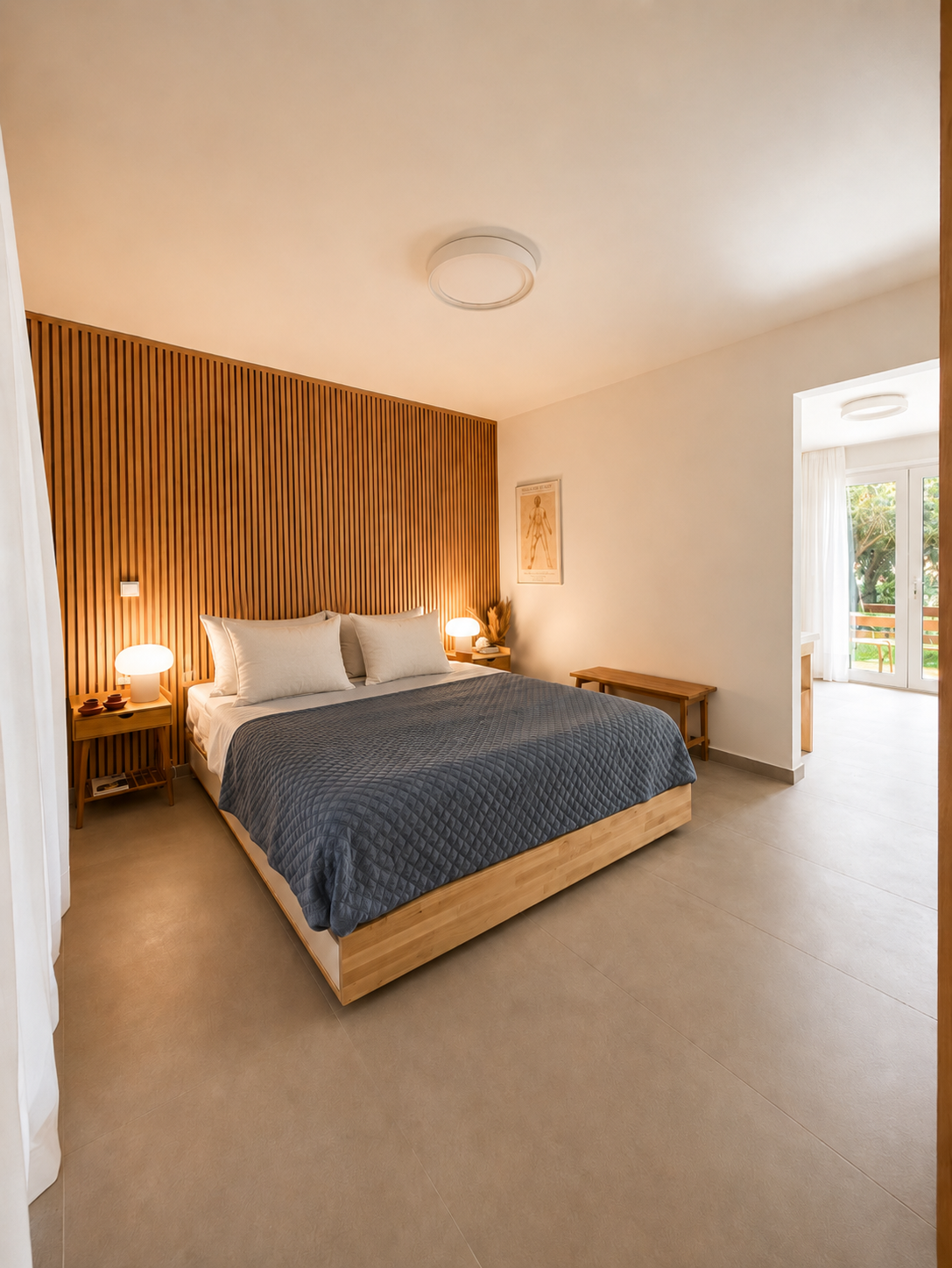 Glyfada bedroom view