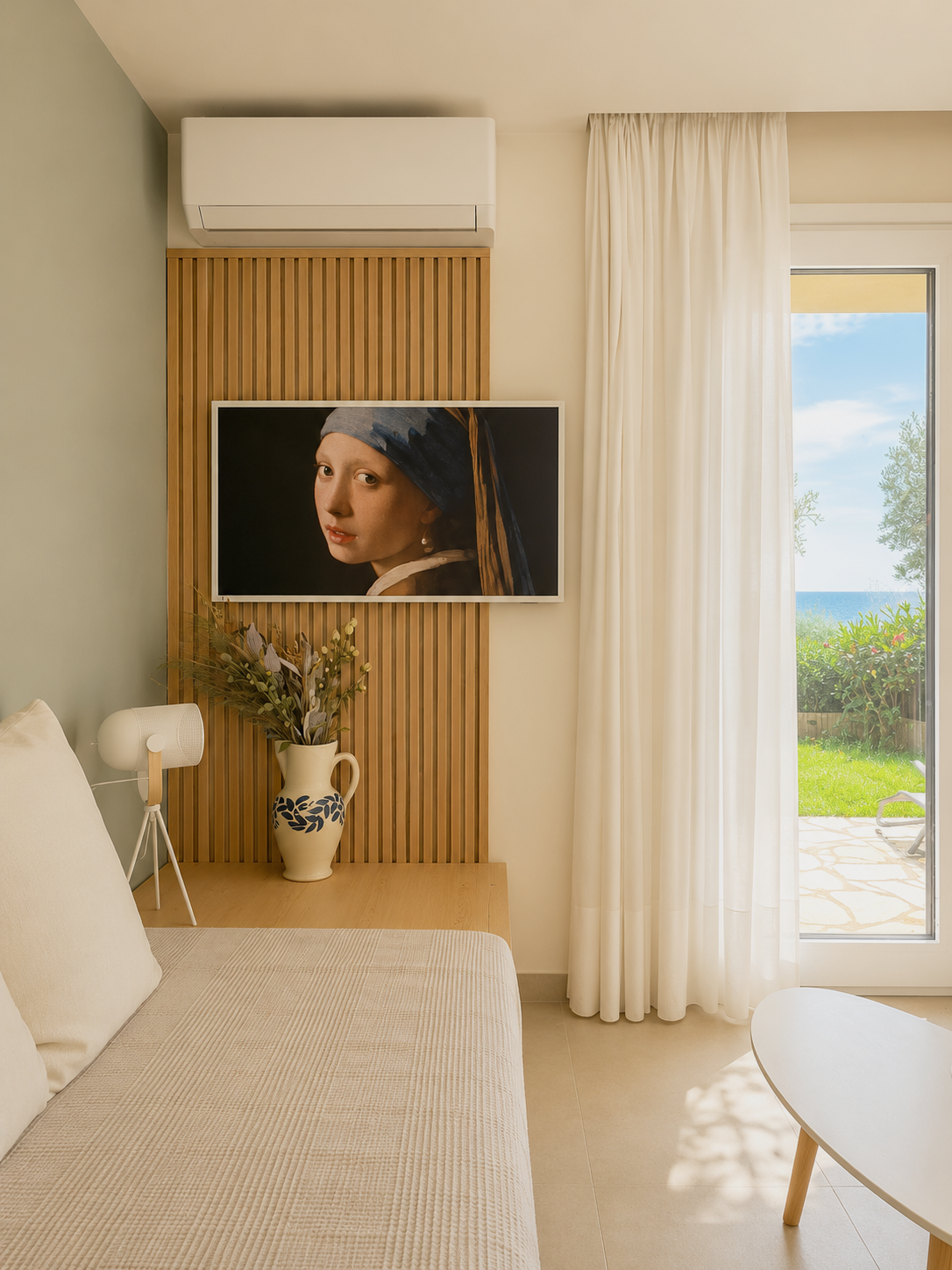 Glyfada living room detail